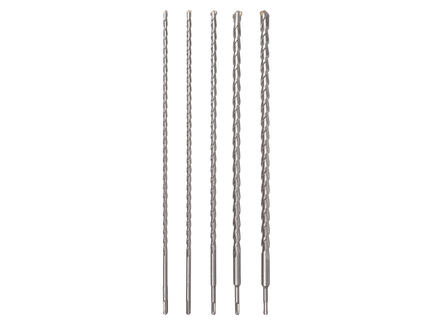 Parkside® Sada vrtáků pro vrtací kladiva Pbhz 2 B2 5dílná / 3dílná (60 cm)