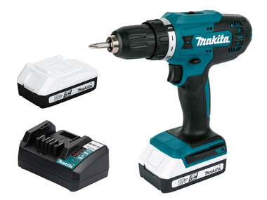 Makita Aku vrtací šroubovák 18 V, 2x 1,5 Ah