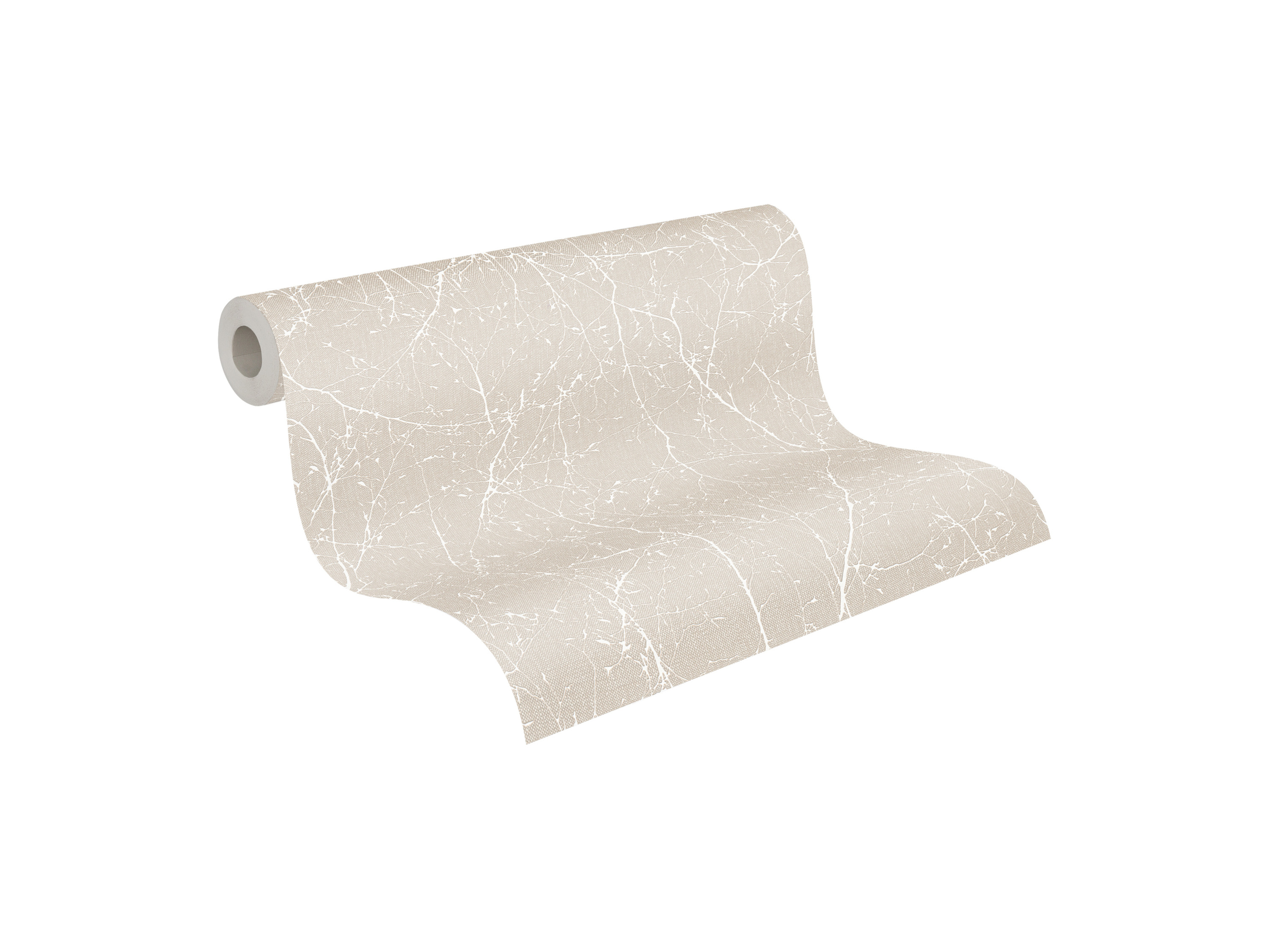 AS Création vliesová tapeta (Krémově béžová, 10,05 x 0,53 m)