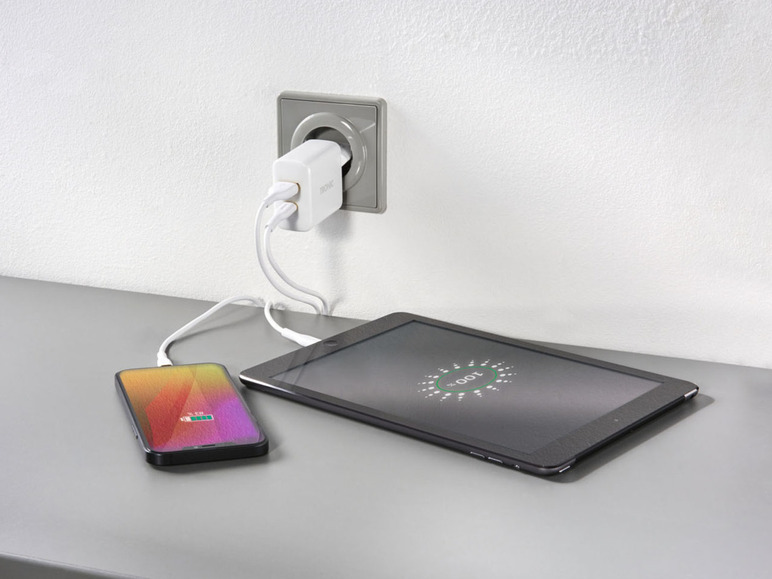  Zobrazit na celou obrazovku TRONIC® Duální USB nabíječka, 30 W, USB-C PD, USB-A - Obrázek 10