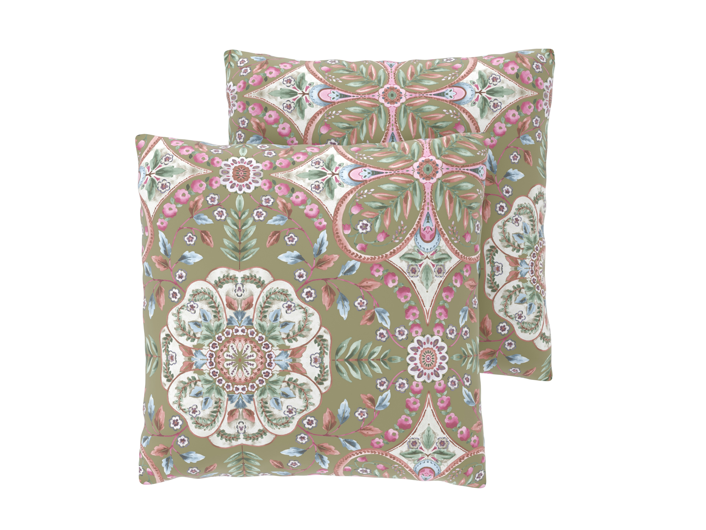 LivarnoÂ® SatĂ©novĂ˝ potah na polĹˇtĂˇĹ™, 60 x 50 cm, 2 kusy (ornamenty)