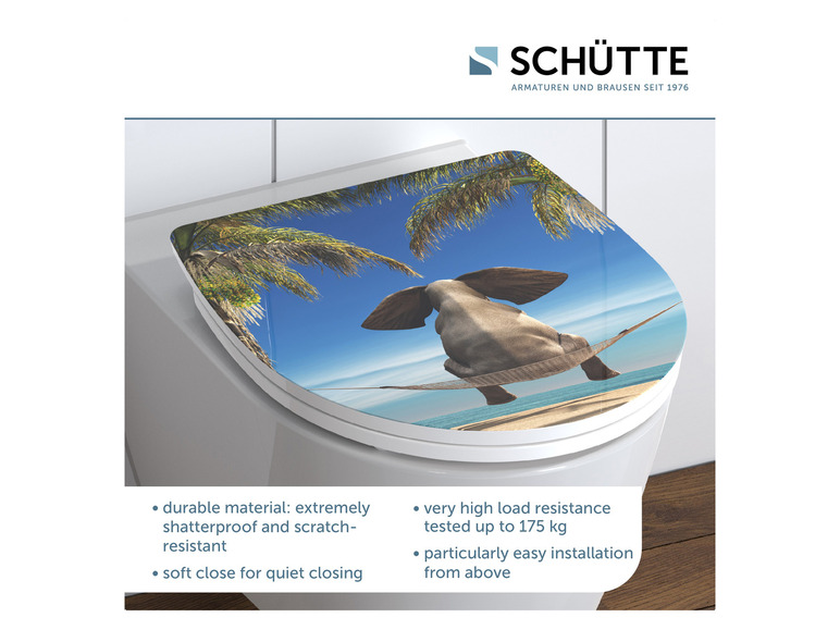  Zobrazit na celou obrazovku Schütte Záchodové prkénko se zpomalovacím mechanismem - Obrázek 17