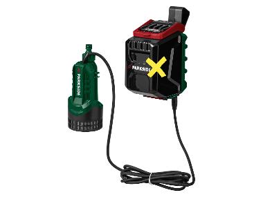 PARKSIDE® Aku čerpadlo na dešťovou vodu PRPA 20-Li B3 – bez akumulátoru a nabíječky