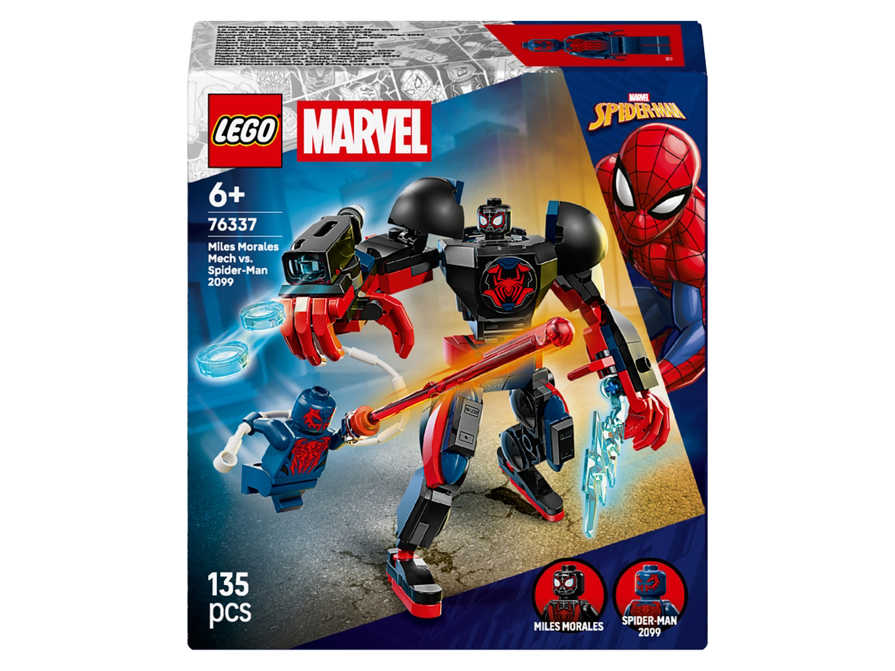 LegoÂ® Marvel Super Heroes 76337 Robot Milese Moralese vs. Spider-Man 2099