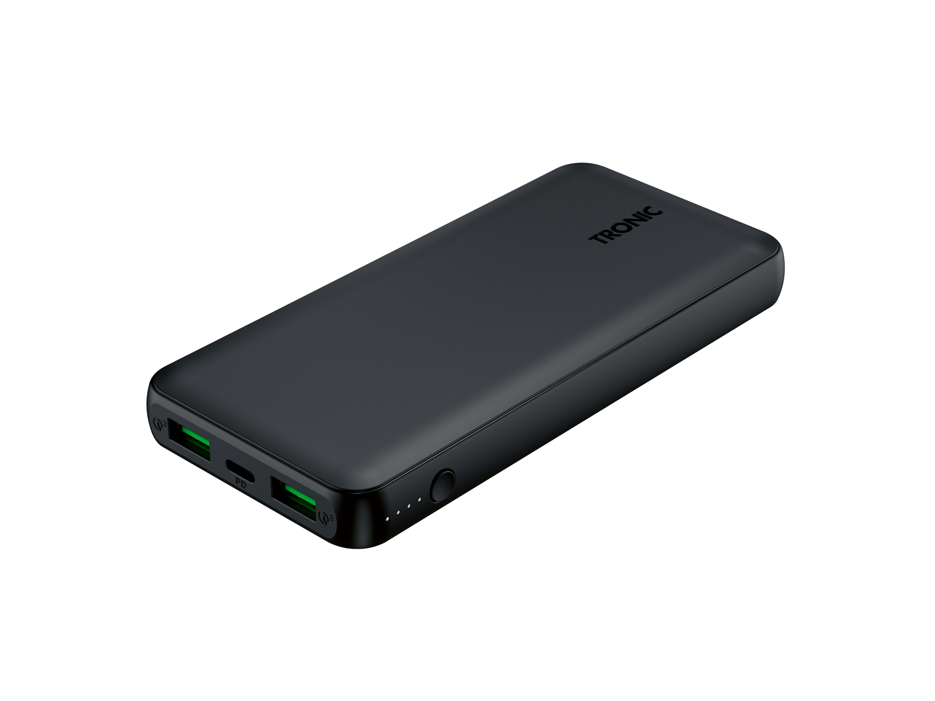 Tronic® Powerbanka 10 000 mAh, Usb-C PD, Usb-A, Smart Fast Charge (černá)