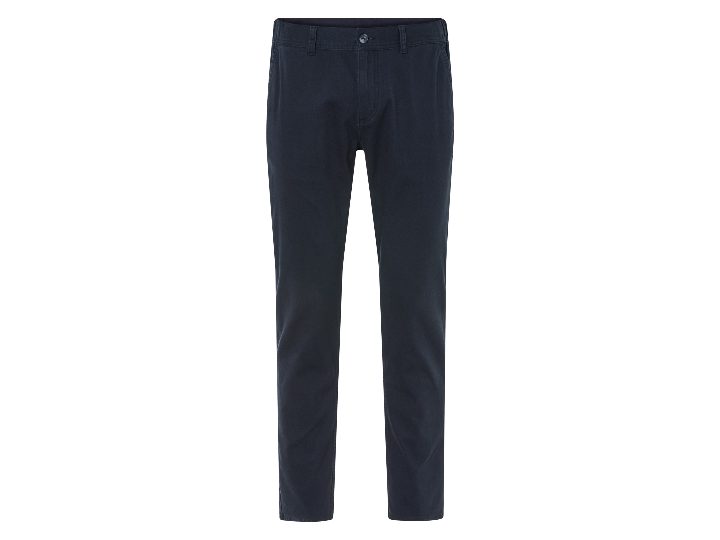 Livergy® Pánské chino kalhoty "Slim Fit" (navy modrá, XL (56/58))