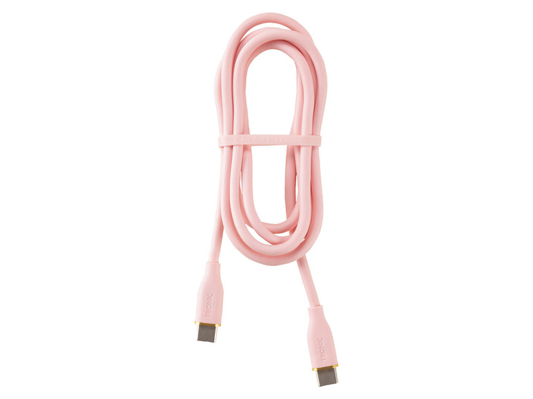  Zobrazit na celou obrazovku TRONIC® Kabel pro nabíjení a přenos dat USB C a USB A, 1 m - Obrázek 2