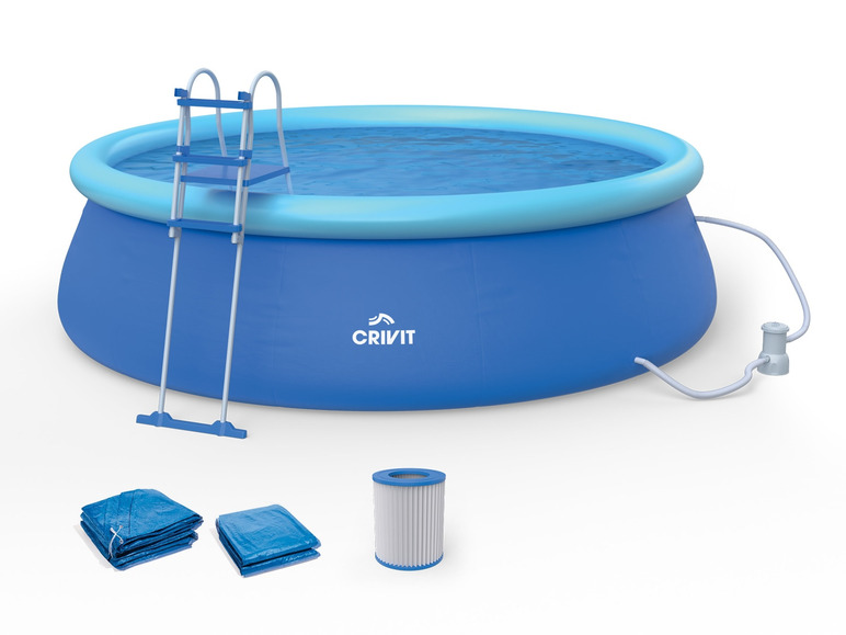  Zobrazit na celou obrazovku Bazén Easy Set s filtračním zařízením a schůdky, Ø 4,57 x 1,22 m - Obrázek 1