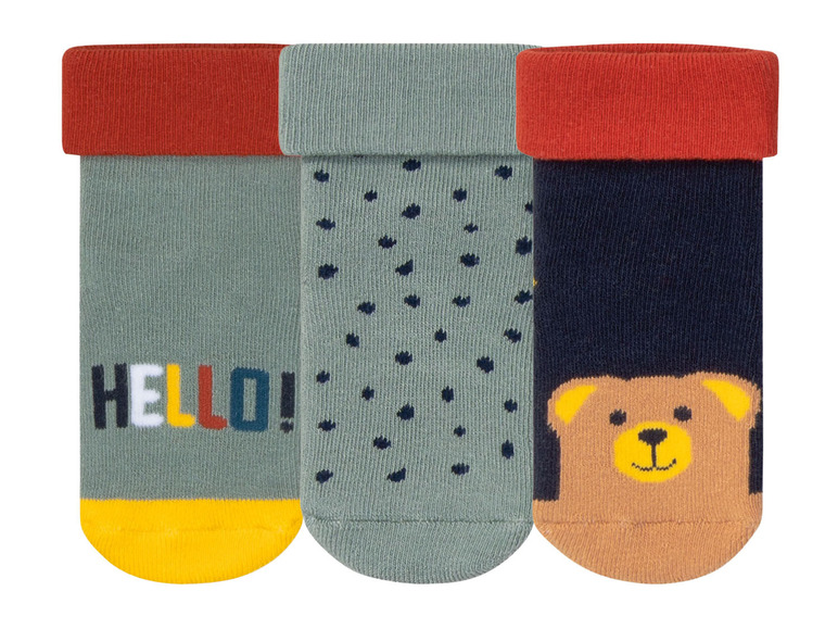  Zobrazit na celou obrazovku lupilu Chlapecké ponožky s BIO bavlnou, 3 páry - Obrázek 9