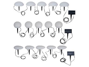 LIVARNO home Solární světelný LED řetěz, 5 LED