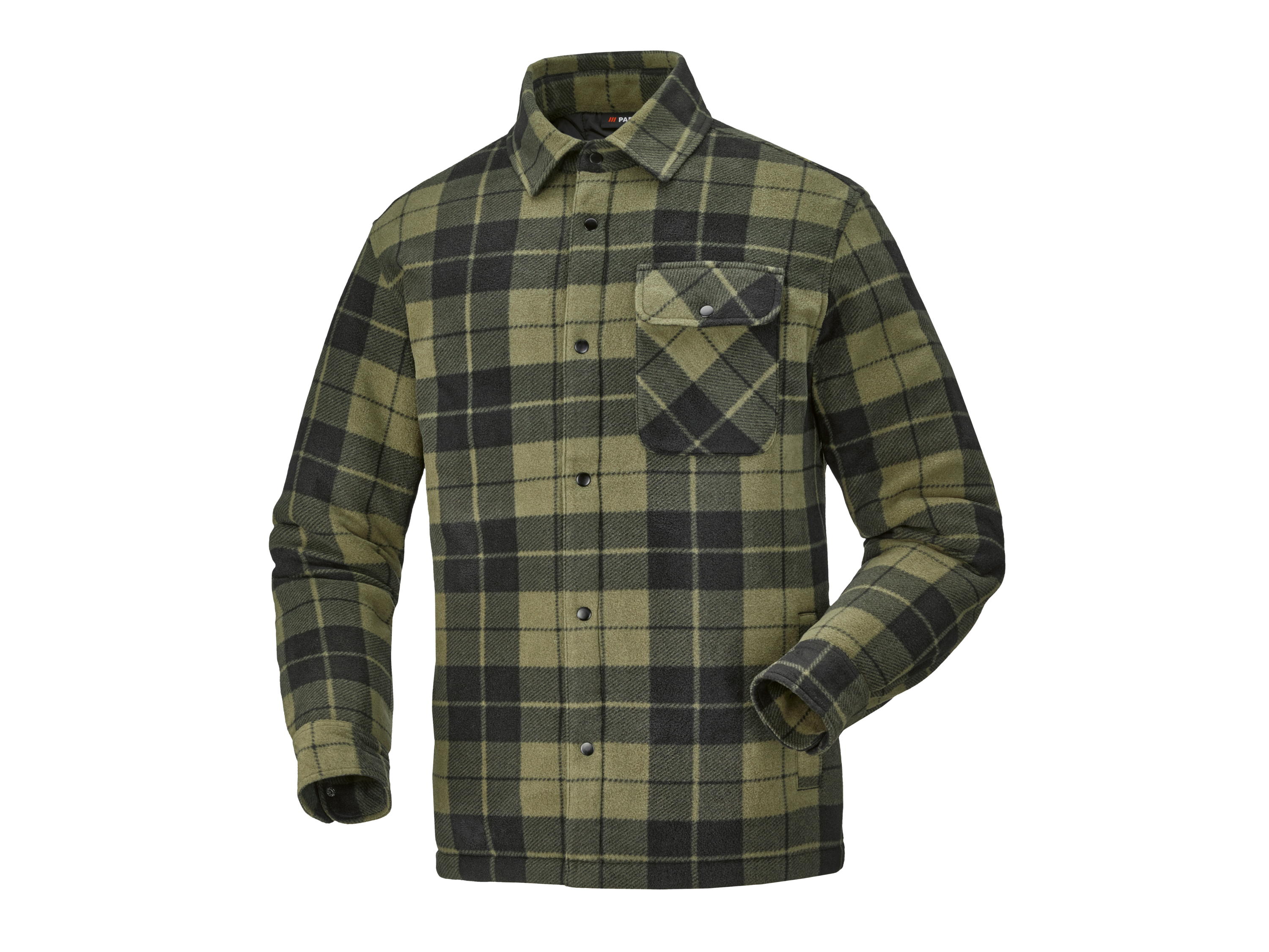 Parkside® Pánský flanelový overshirt (khaki, XXL (60/62))