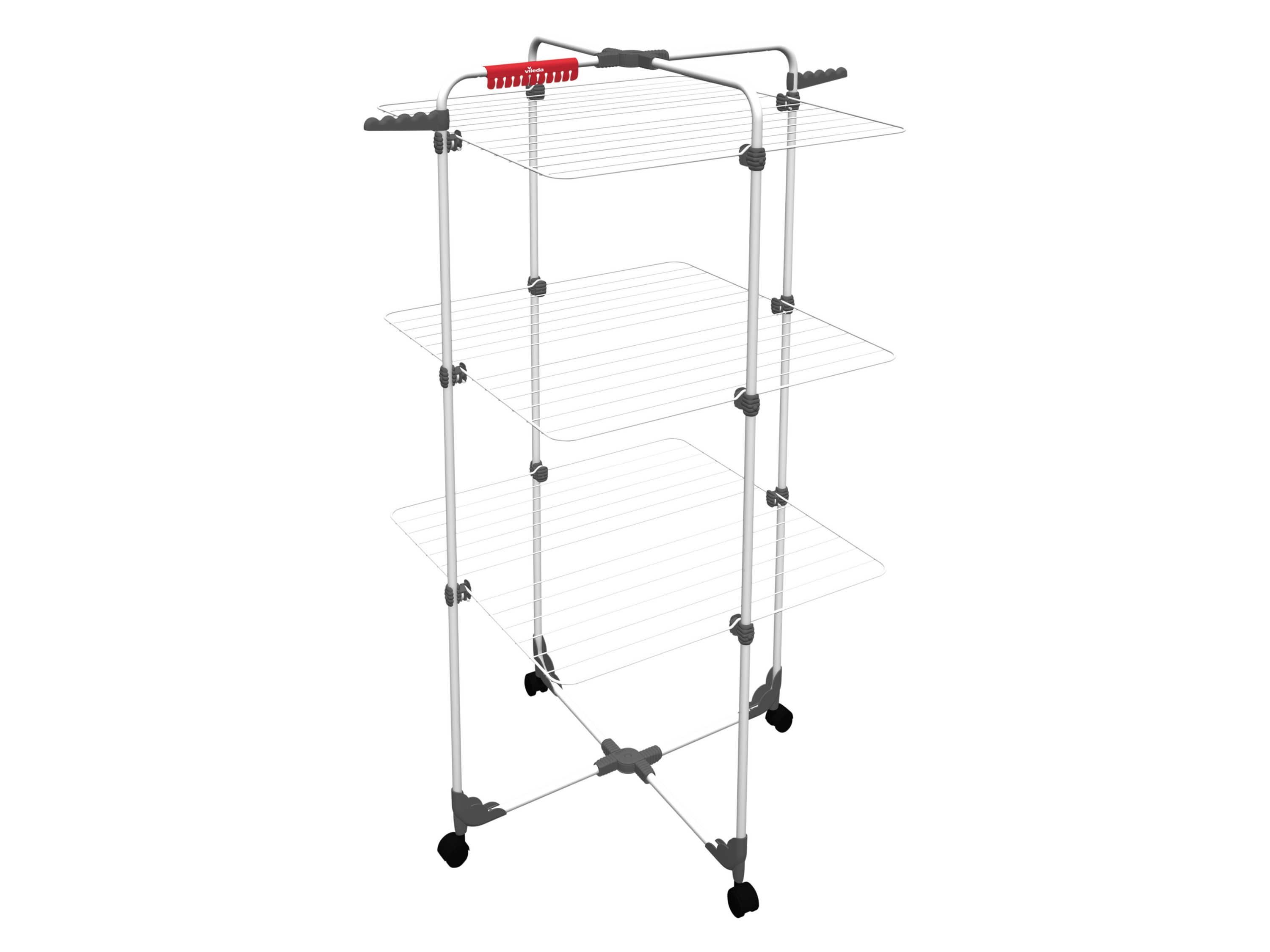 Vileda Věžový sušák na prádlo Mixer 3, skládací