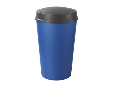 Odpadkový koš, 25 l, modrá metalická