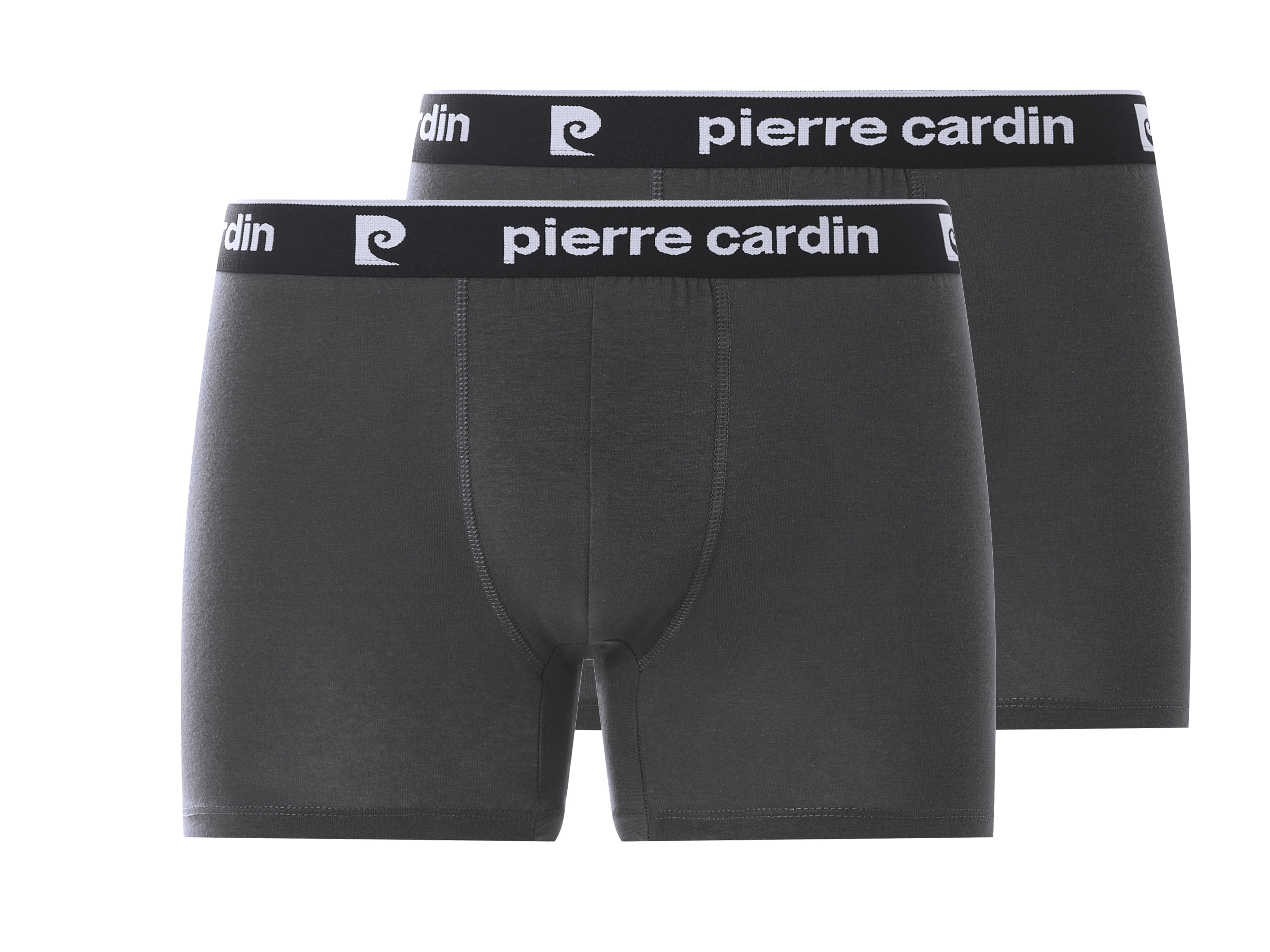 Pierre Cardin Pánské boxerky, 2 kusy (antracitová, L)