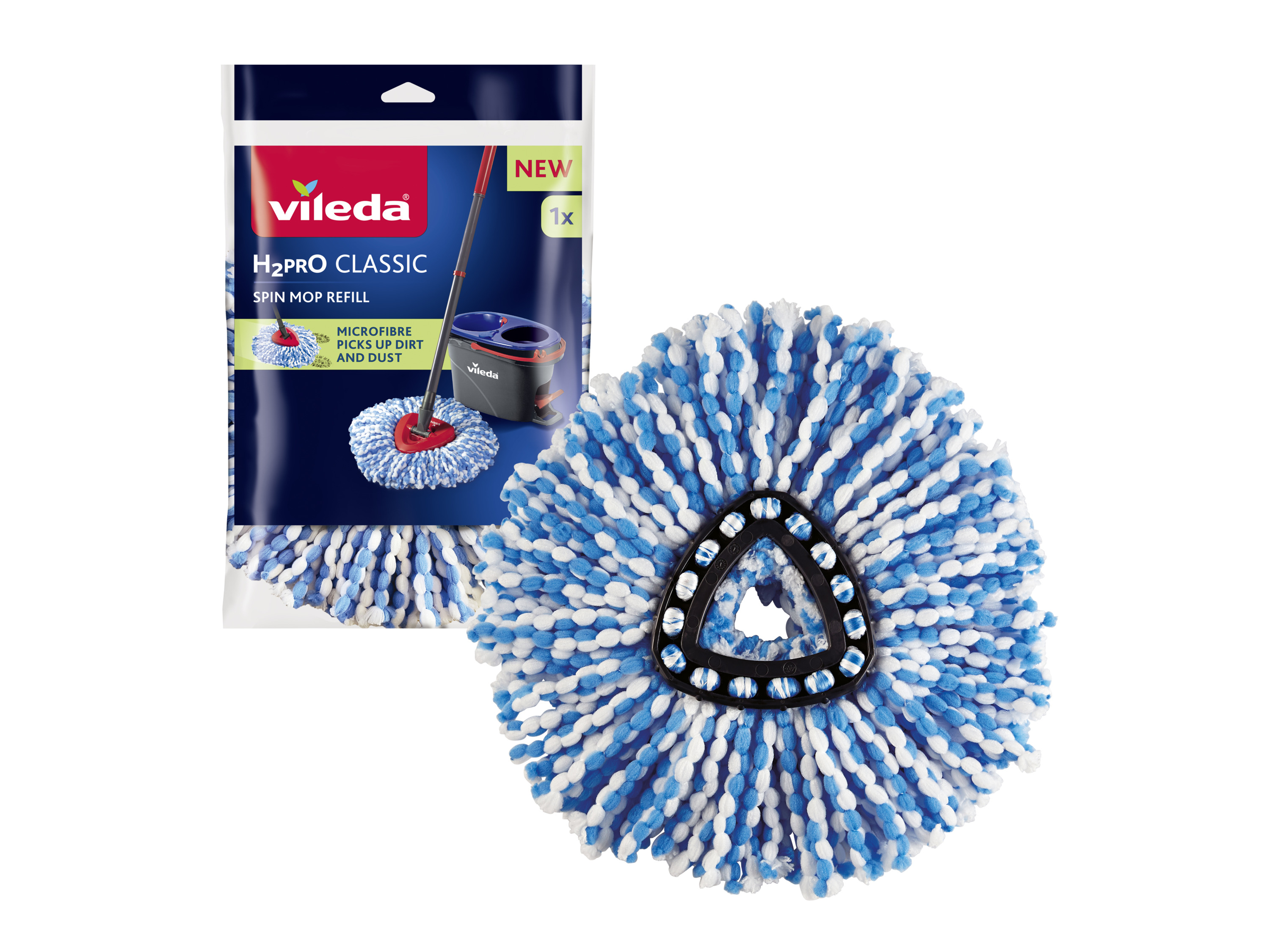 Vileda H2PrO Spin Mop náhradní hlavice