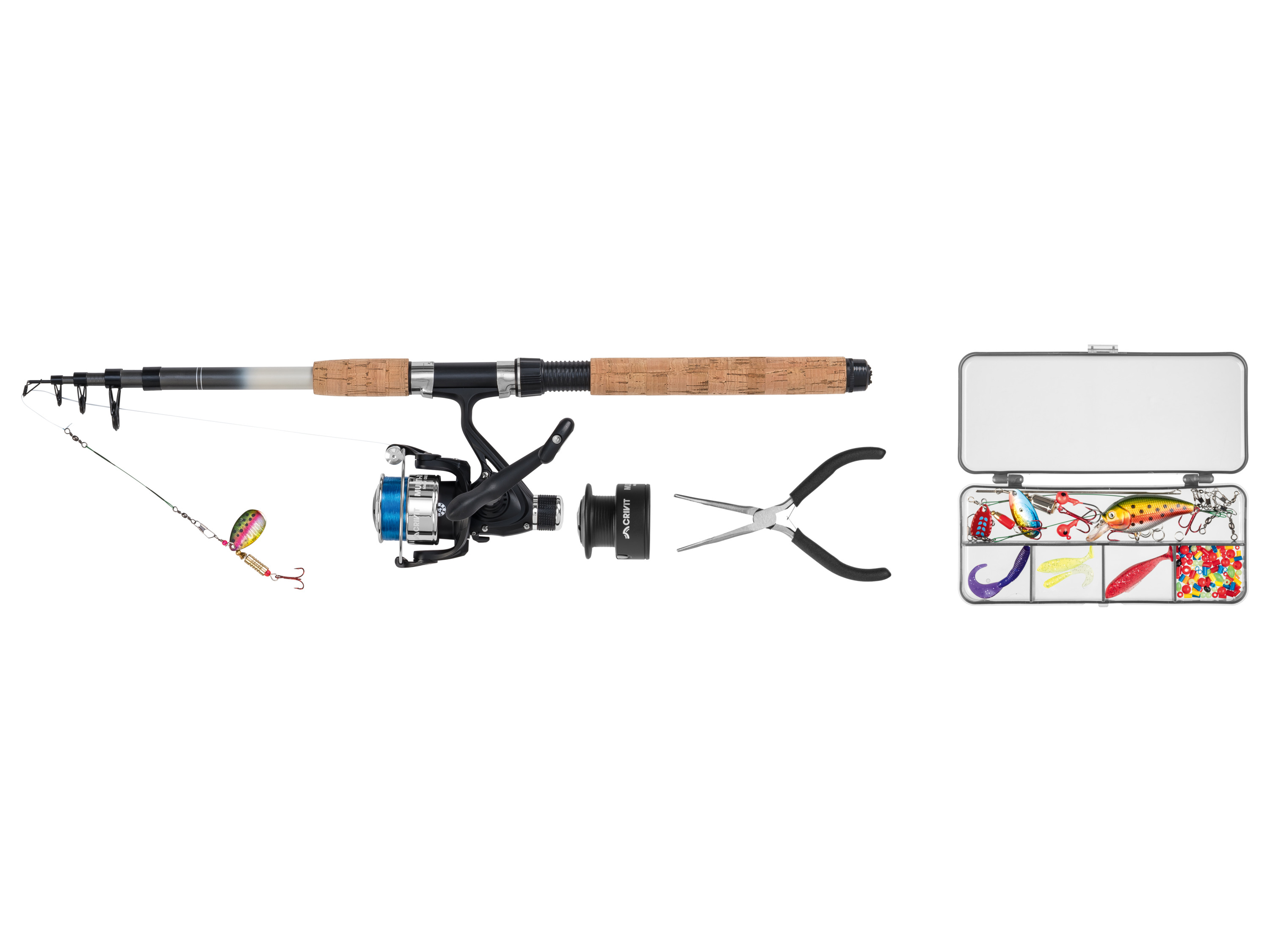 Crivit Rybářský prut (prut 210-5 na lov okouna a pstruha)