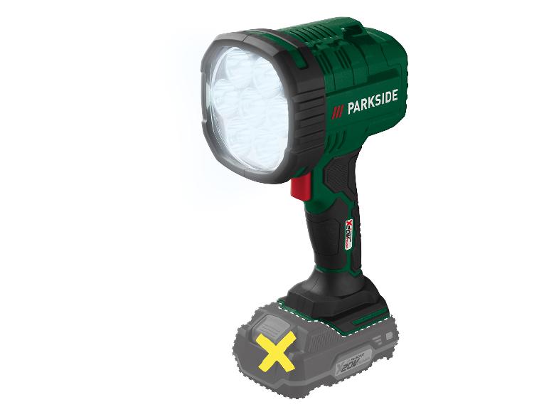 Akumulátorová LED svítilna PARKSIDE X 20V TEAM s baterií