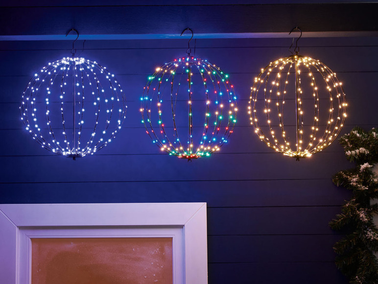  Zobrazit na celou obrazovku LIVARNO home Světelná LED koule, Ø 38 cm - Obrázek 2