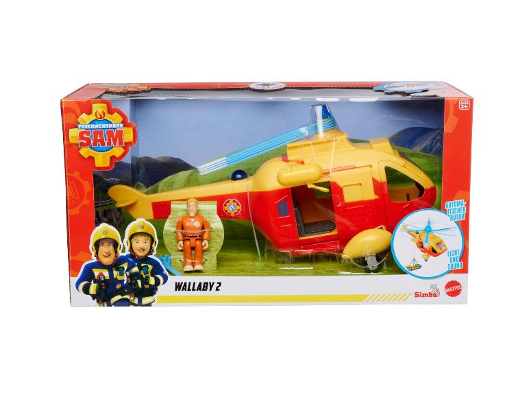 Hasič Sam Wallaby 2 helikoptéra hračka od Simba Toys.