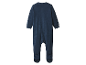 Dlouhý rukáv tmavě modrý overal pro miminko.