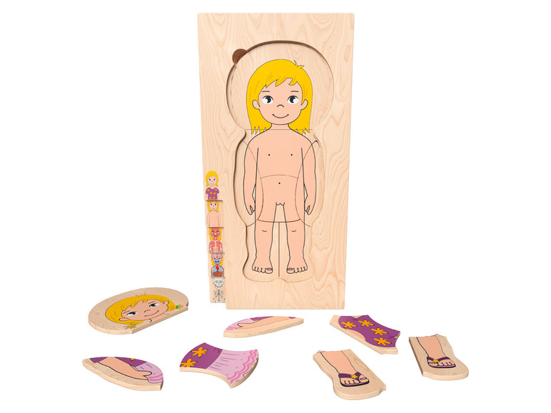  Zobrazit na celou obrazovku Playtive Dřevěné puzzle - Obrázek 2