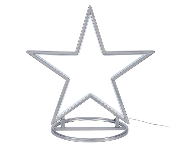 LIVARNO home LED hvězda / LED stromeček (hvězda/stříbrná)