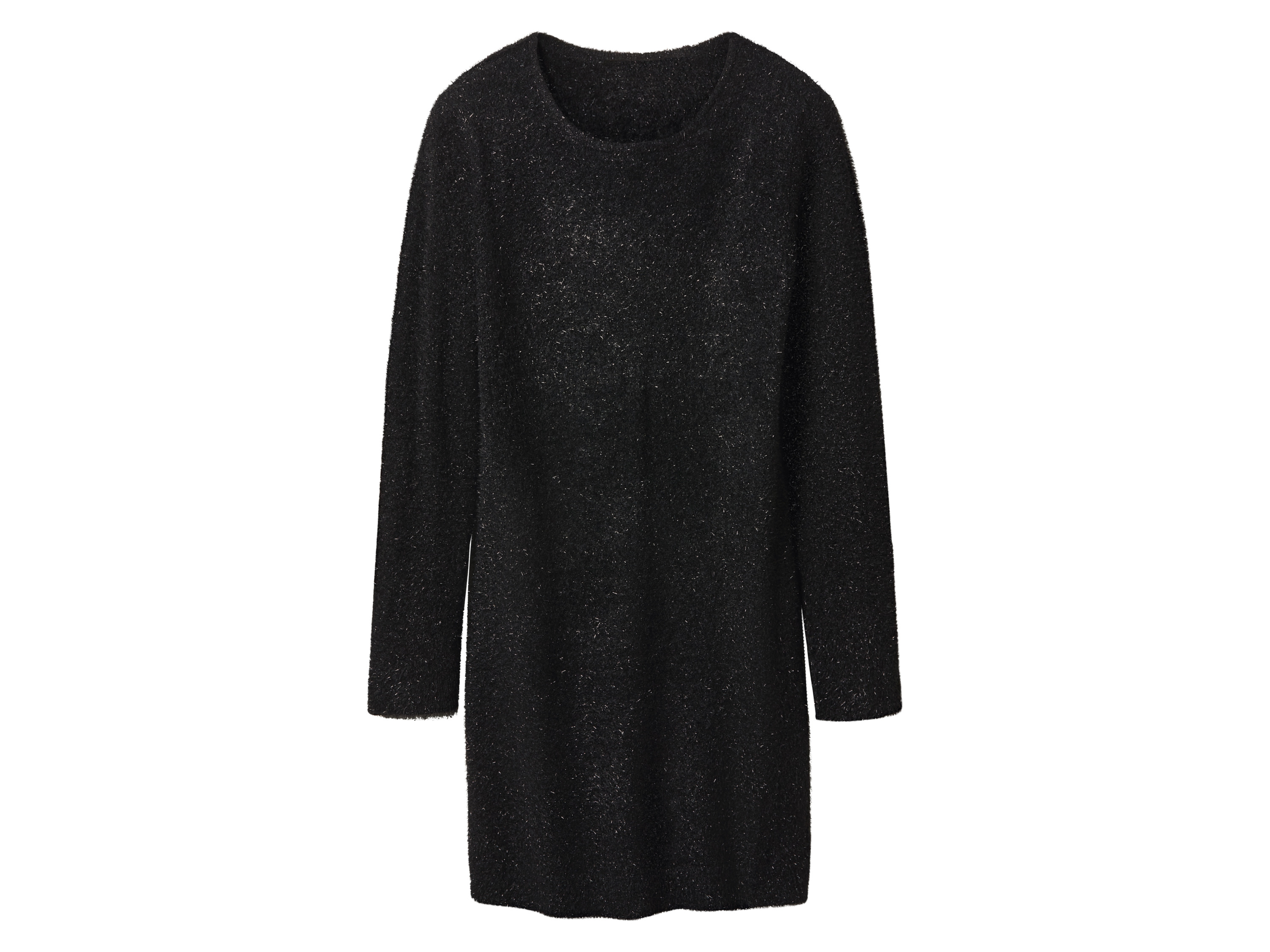 esmara® Dámské úpletové šaty (černá, S(36/38))