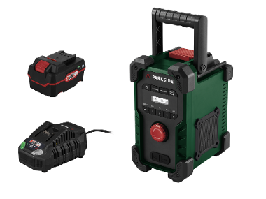 Aku stavební rádio PBR 10 A1, 4 Ah