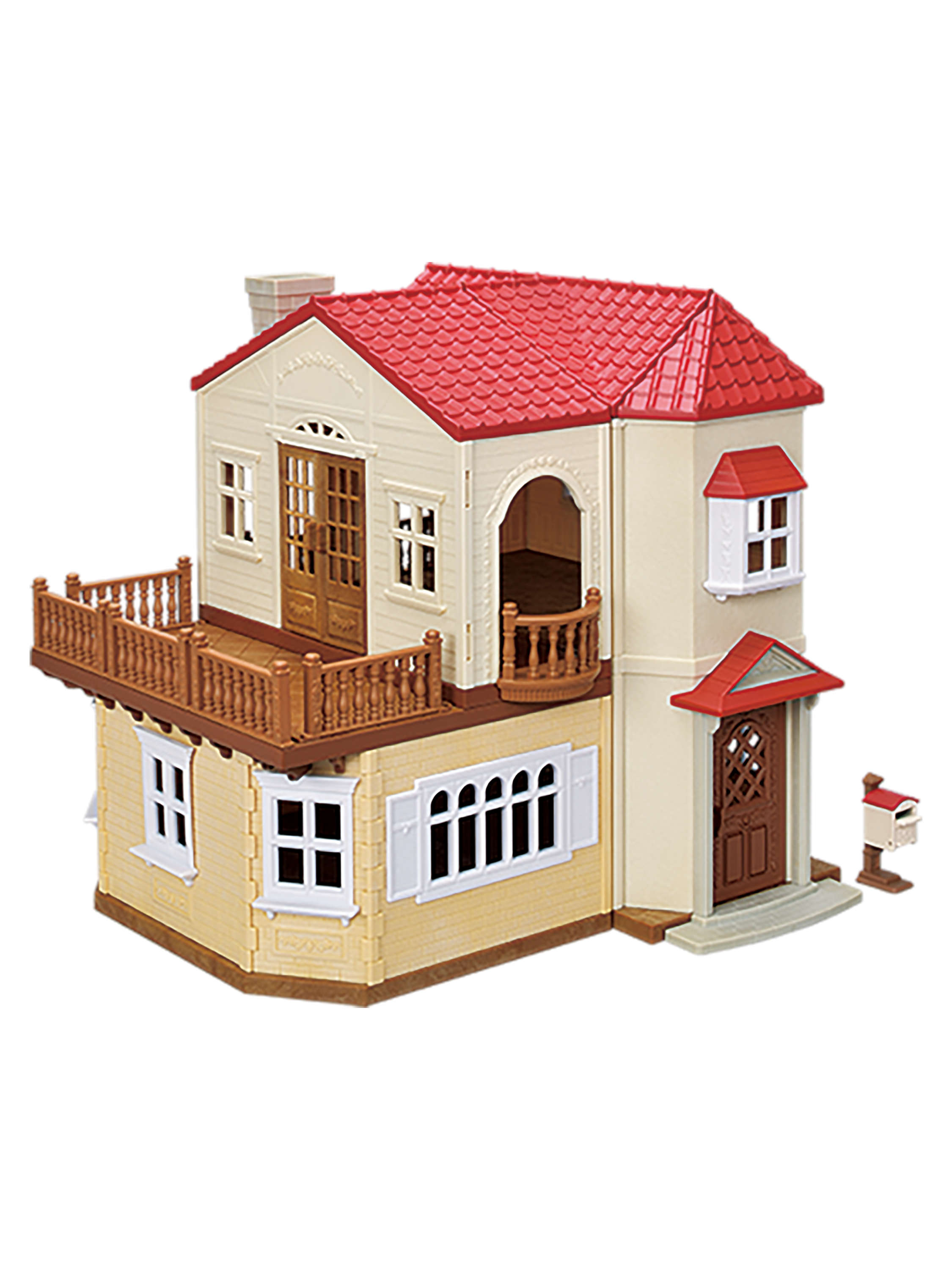 Sylvanian Families Městský dům s podkrovním pokojem, rozkládací