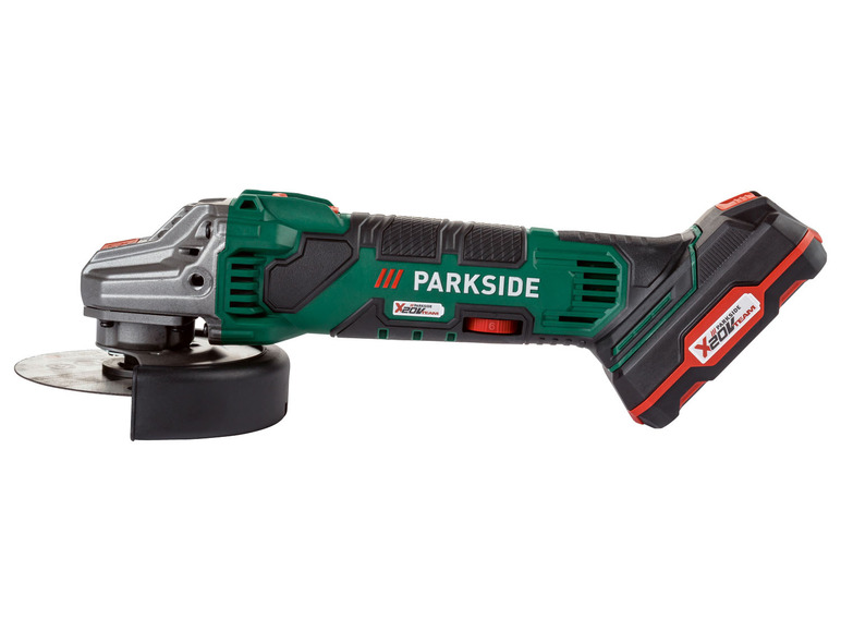  Zobrazit na celou obrazovku PARKSIDE® Aku úhlová bruska PWSA 20-Li D4, 4 Ah - Obrázek 2