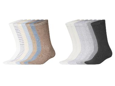 esmara® Dámské ponožky s BIO bavlnou, 7 párů
