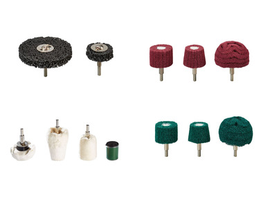 Sada brusných a lešticích kotoučů