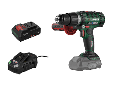PARKSIDE® Aku příklepová vrtačka PSBSA 20-Li E4, Smart 4 Ah