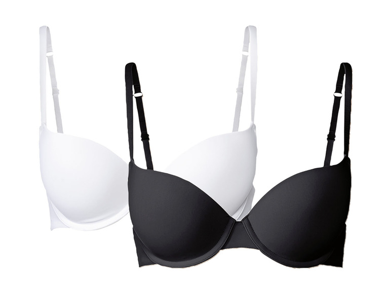  Zobrazit na celou obrazovku esmara® Dámská push-up podprsenka, 2 kusy - Obrázek 2