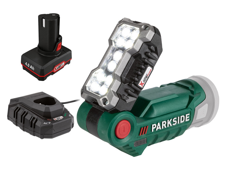  Zobrazit na celou obrazovku PARKSIDE® Aku pracovní LED světlo PLLA 12 B, 4 Ah - Obrázek 1