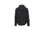 Černá pánská sportovní bunda s kapucí, zadní pohled