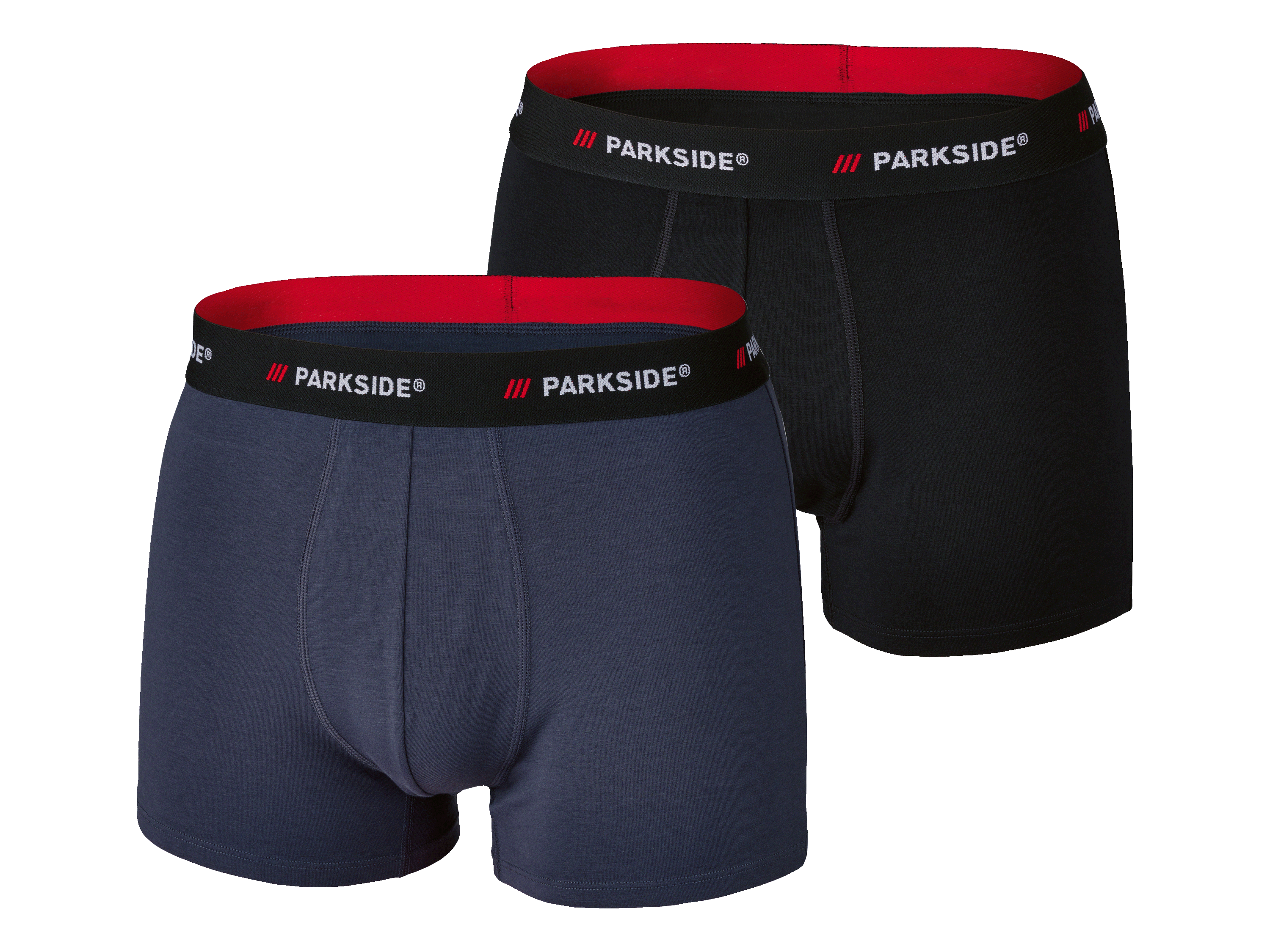 Parkside® Pánské boxerky, 2 kusy (černá/modrá, 4/S)