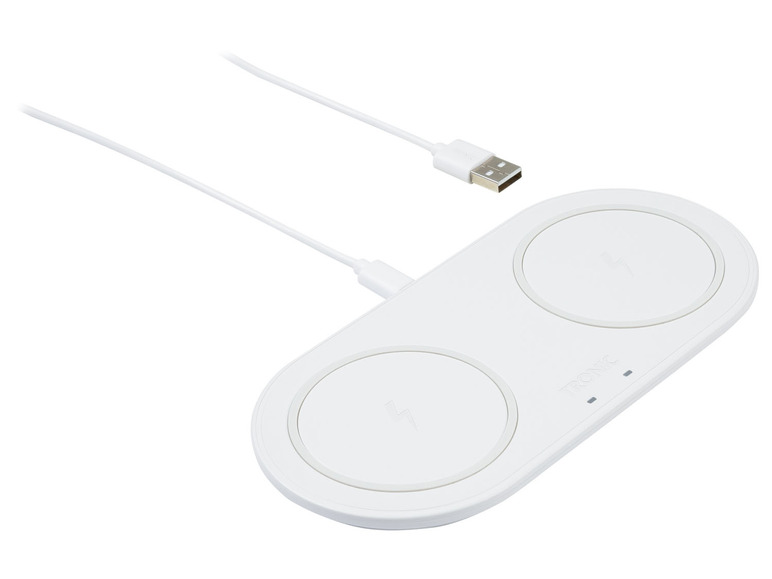  Zobrazit na celou obrazovku TRONIC® Bezdrátová nabíjecí podložka Qi Dual - Obrázek 2