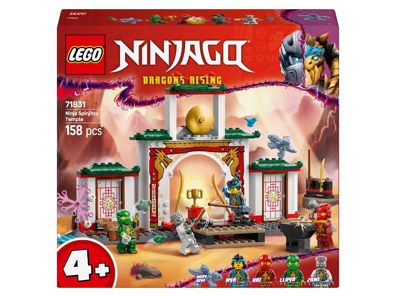 Sada LEGO Ninjago 71831 Ninja Spinjitzu chrám se 158 dílky pro věk 4+