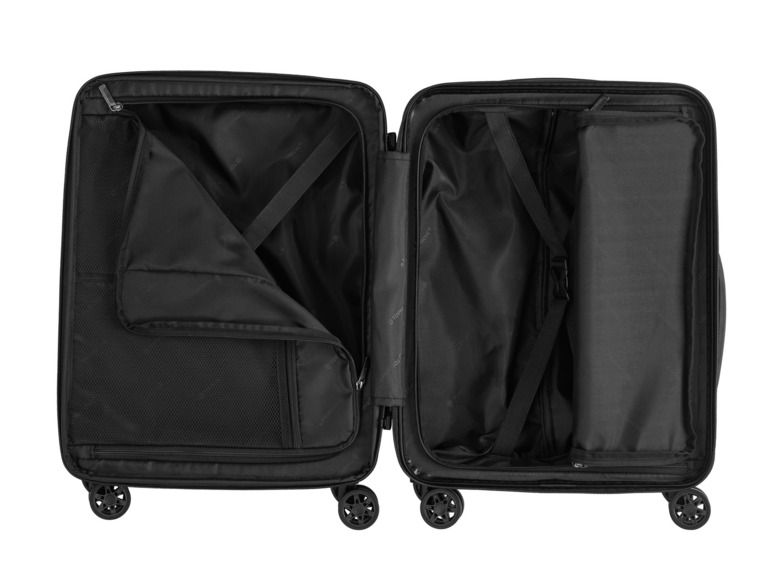  Zobrazit na celou obrazovku Skořepinový příruční kufr, 30/35 l, černá - Obrázek 2
