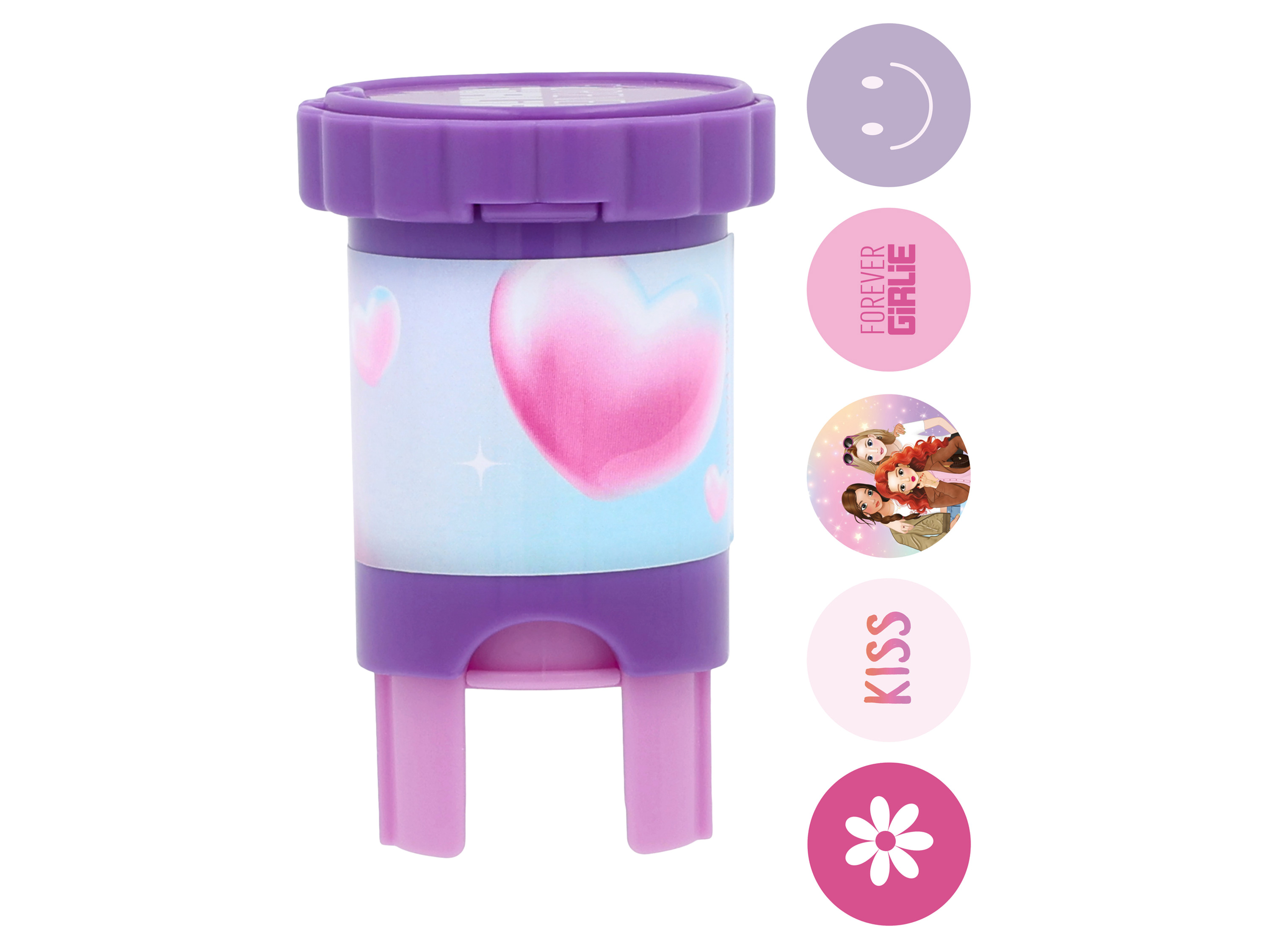 Razítko na samolepky (srdce)