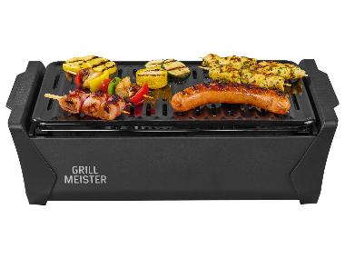 GRILLMEISTER Gril na dřevěné uhlí s aktivní ventilací Kansas AG 2.0 A1