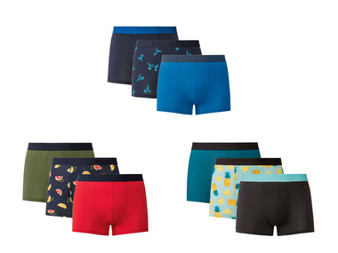 LIVERGY® Pánské boxerky, 3 kusy