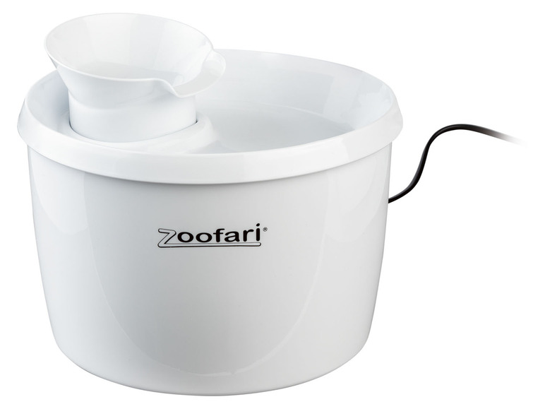  Zobrazit na celou obrazovku zoofari® Fontána na pití pro domácí zvířata, 2,7 l - Obrázek 1