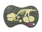 Hračka dinosaura s kostrou a svítícíma očima od značky Jamara.