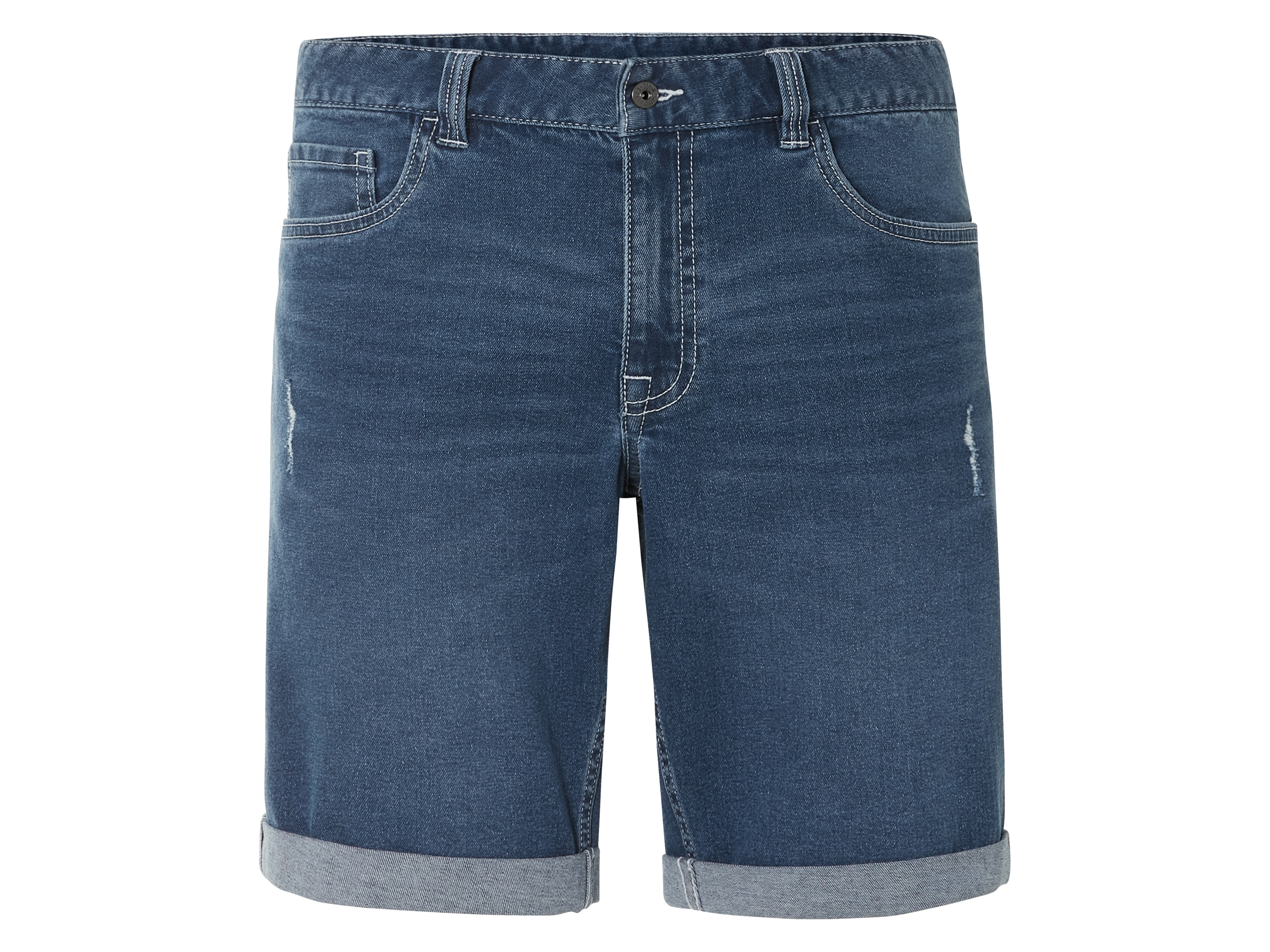 Livergy® Pánské džínové kraťasy (modrá, 48)