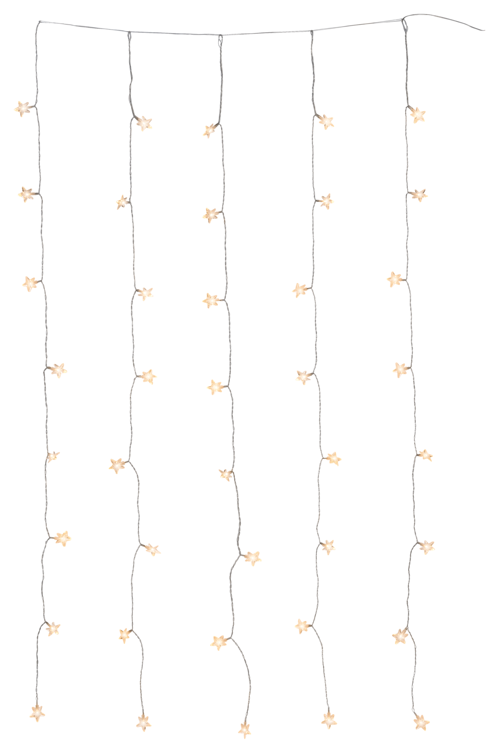 Livarno® Světelný LED závěs, 40 LED (hvězda)