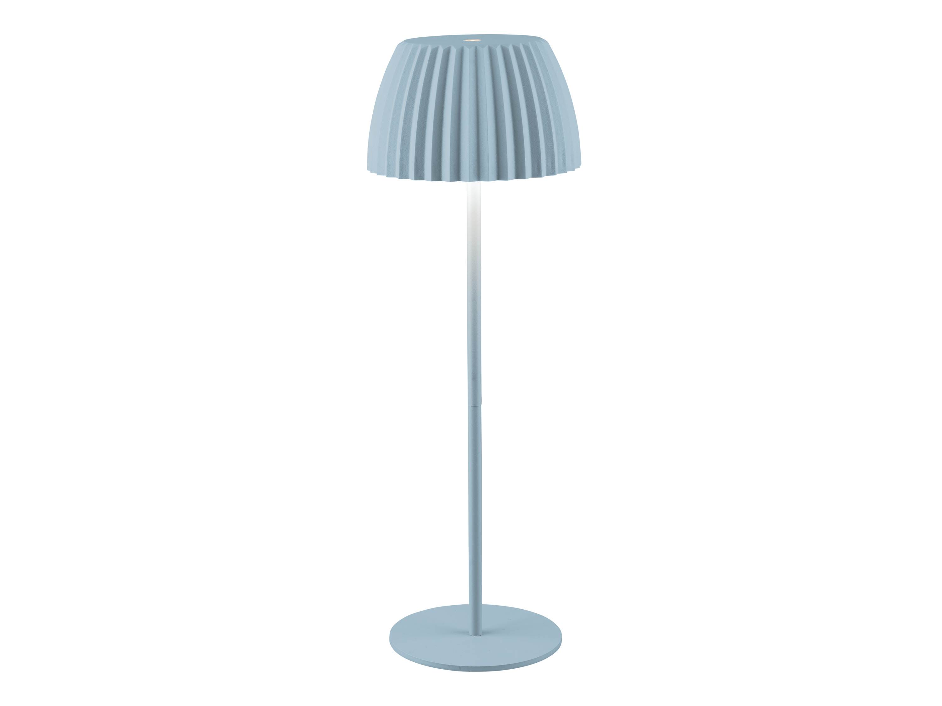 Livarno home Aku stolní LED lampa Stockholm (modrá)