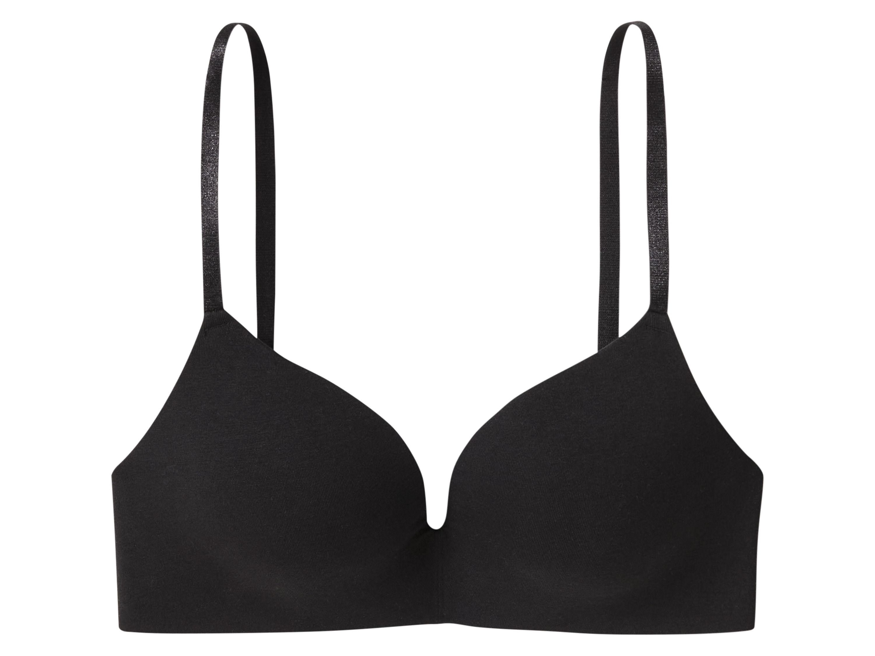 esmara® Dámská podprsenka s BIO bavlnou (černá, 85b)