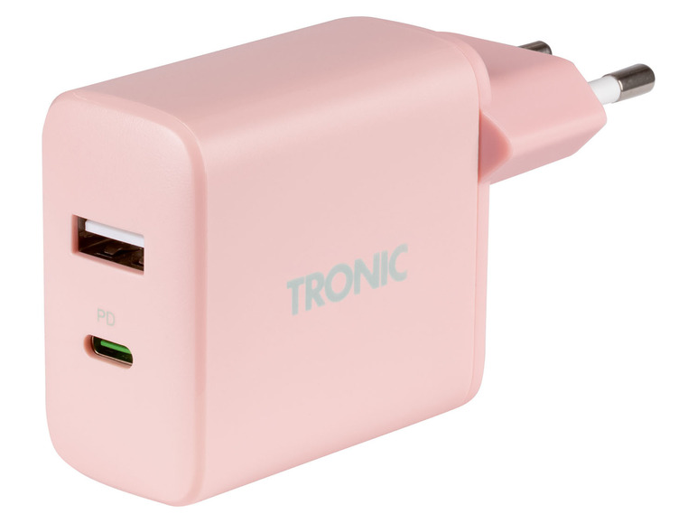  Zobrazit na celou obrazovku TRONIC® Duální USB nabíječka, 30 W, USB-C PD, USB-A - Obrázek 2